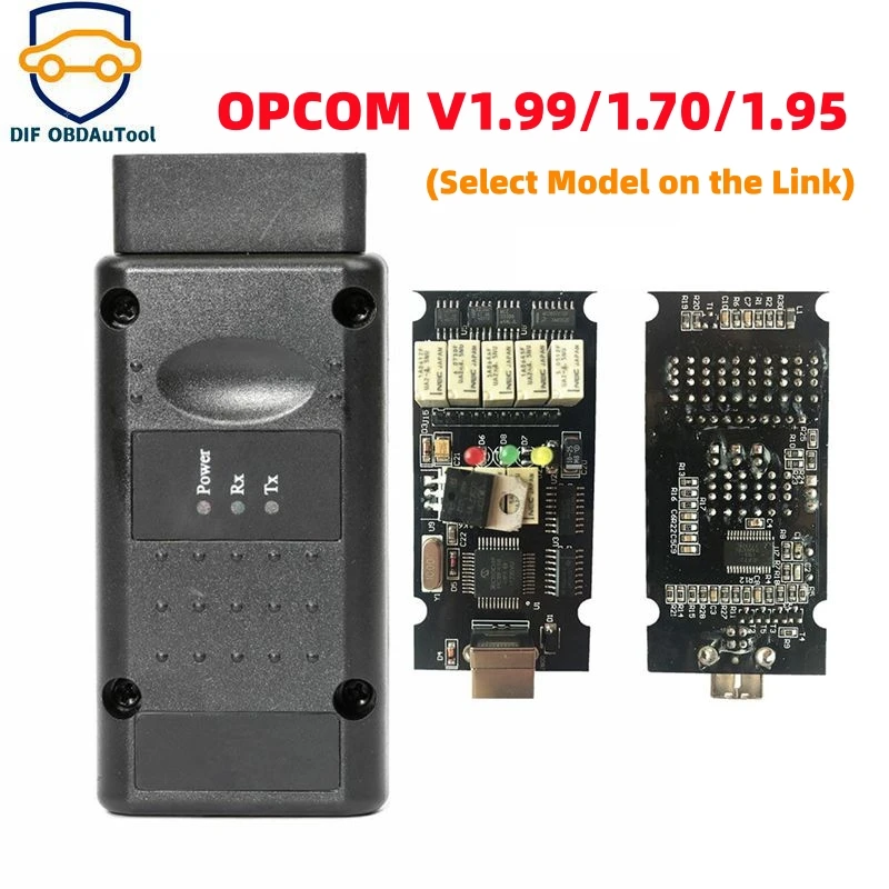 Новейший OBD2 OPCOM V1.99/1,70 PIC18F458 FTDI для Opel считыватель кодов Сканер opcom V1.95 поддержка флеш-прошивки обновление