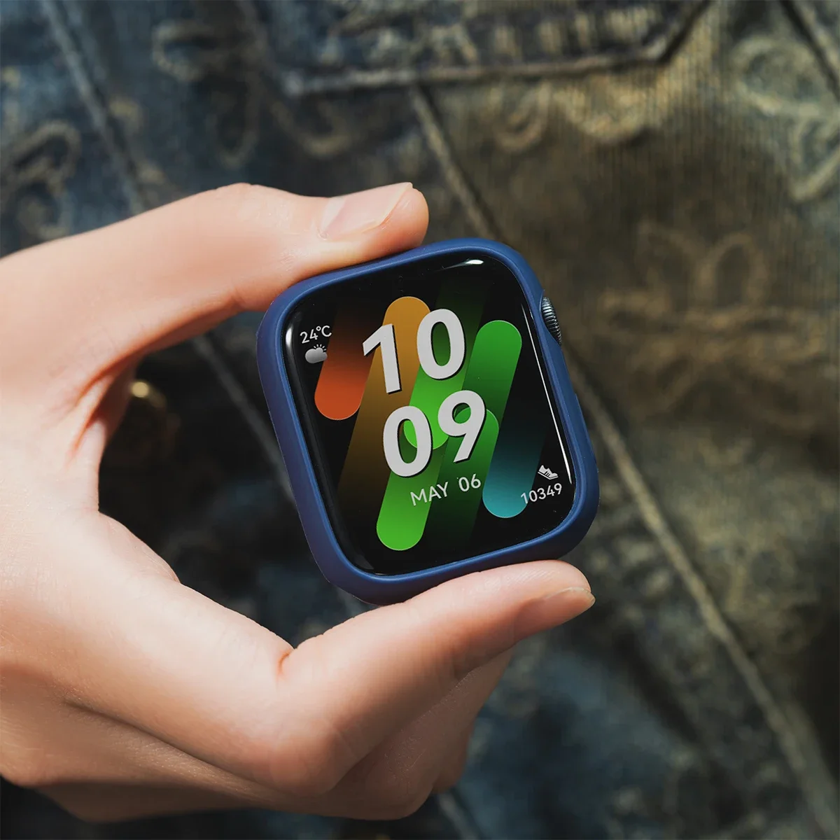 Colorful Silicone Apple Watch Protective Case - Cute Bumper Cover