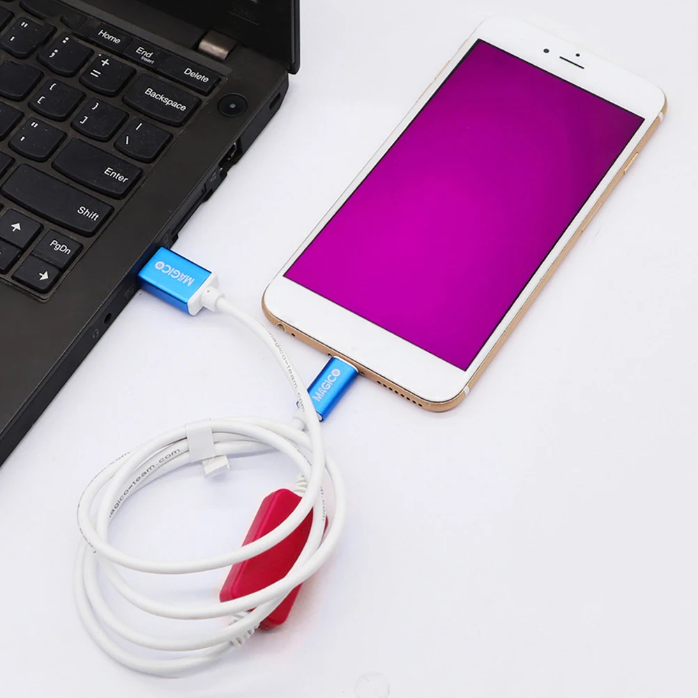 전문 자동 DCSD 케이블 모드 복구 케이블, iOS 휴대폰과 호환 가능, DCSD USB 케이블