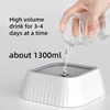 1 Piece of Spill-Proof Water Bowl for Pets - Designed for Cats and Dogs with Non-Slip Base and Floating Feature 5