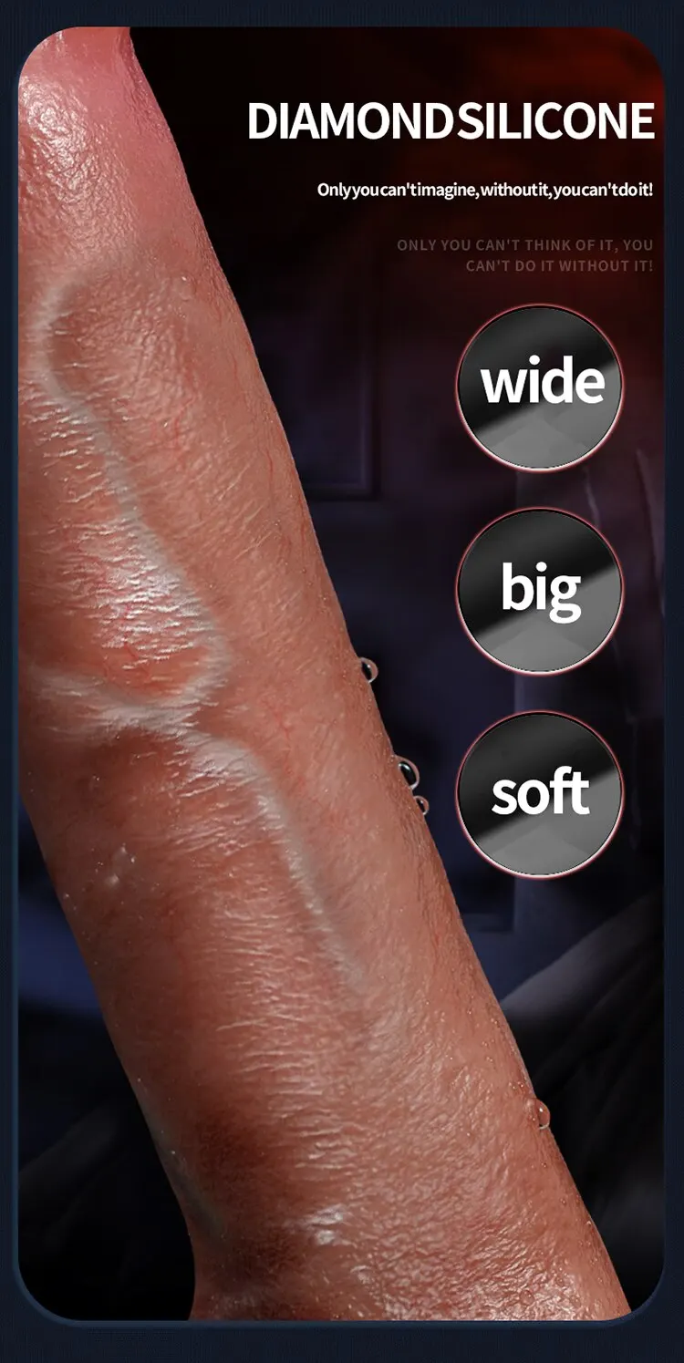 JIUUY Soft Sliding Penis for Women Realistic Dildo With Strong Suction Cup Female Vagina Masturbator Couple Adult Sex Toys