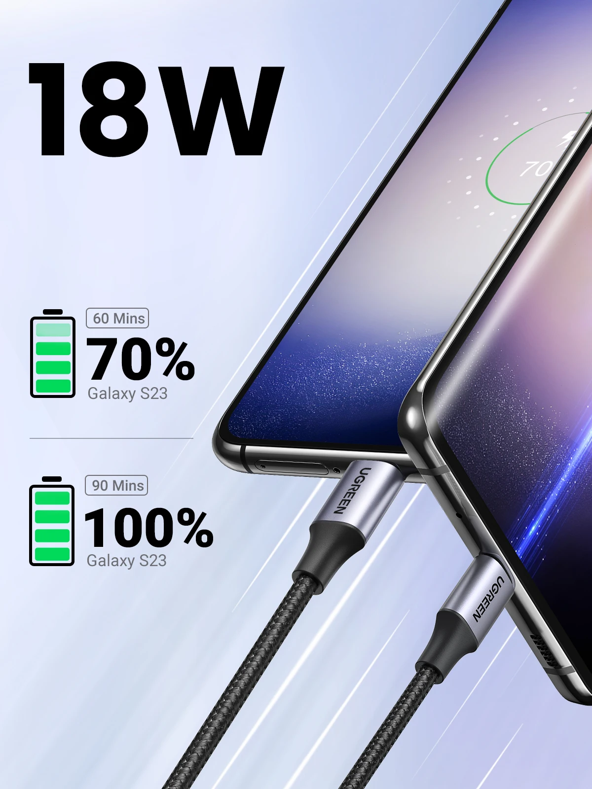 Cavo di tipo C per Realme X Master Edition, cavo USB intrecciato in nylon, 1 ,3 m, cavo di ricarica / sincronizzazione rapido, trasferimento dati di tipo C, oro oro Cavo di tipo C per Realme X Master Edition, cavo USB intrecciato in nylon, 1 ,3 m, cavo di ricarica / sincronizzazione rapido, trasferimento dati di tipo C, oro oro