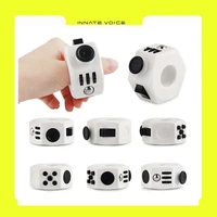 ZK20 Cube Toys Anti Stress  Anxiety Stress Relief Attention Decompression Toy Press Magic Stress Relief Cube For Kids and Adults 1