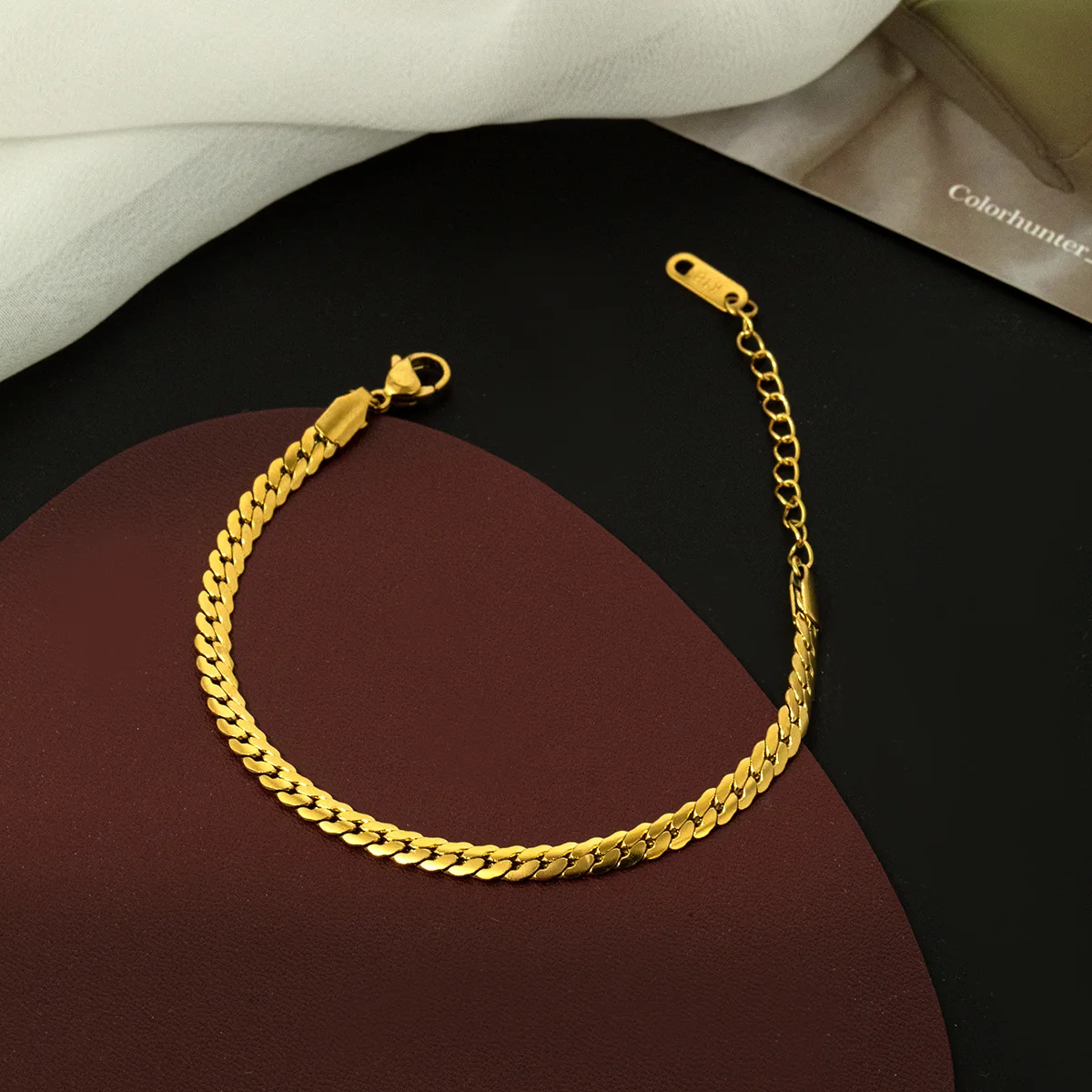 Buy Gold Inspired Gold Plated Jewellery Bracelet for Men