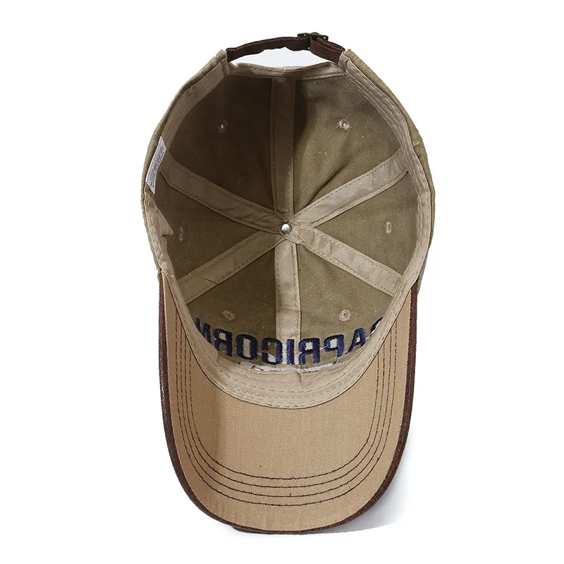 Retro Letter Embroidery Baseball Caps Spring Summer Men Women Cotton Adjustable Casual Hat Hip Hop Streetwear Sun Hats