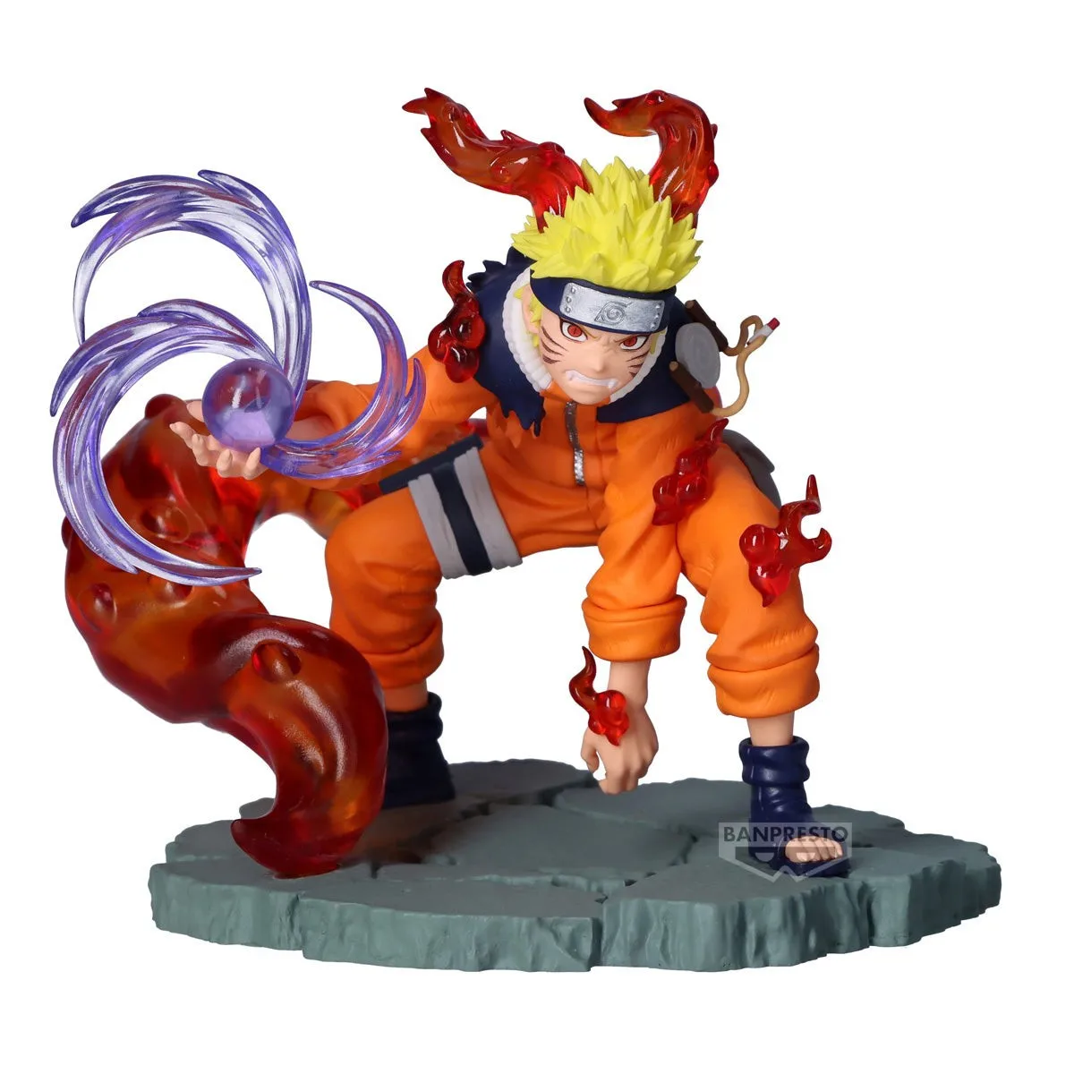 thumbnail image 1 of Original BANPRESTO Naruto Memorable Saga Uchiha Sasuke Uzumaki Naruto Shippuden Anime figura juguetes PVC modelo colección muñeca, 1 of 5
