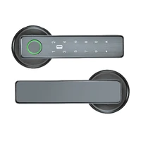 Tuya SmartLife APP WiFi Remote Control Smart Fingerprint Password RFID IC Card Lock Dead Bolt For Indoor Home Wooden Metal Door - Image 3