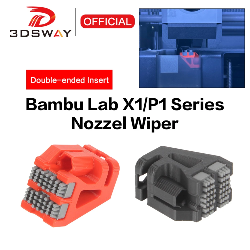 3DSWAY for Bambu Lab P1S P1 X1 Series Make Print Head Cleaner