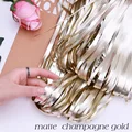 Matte champagne