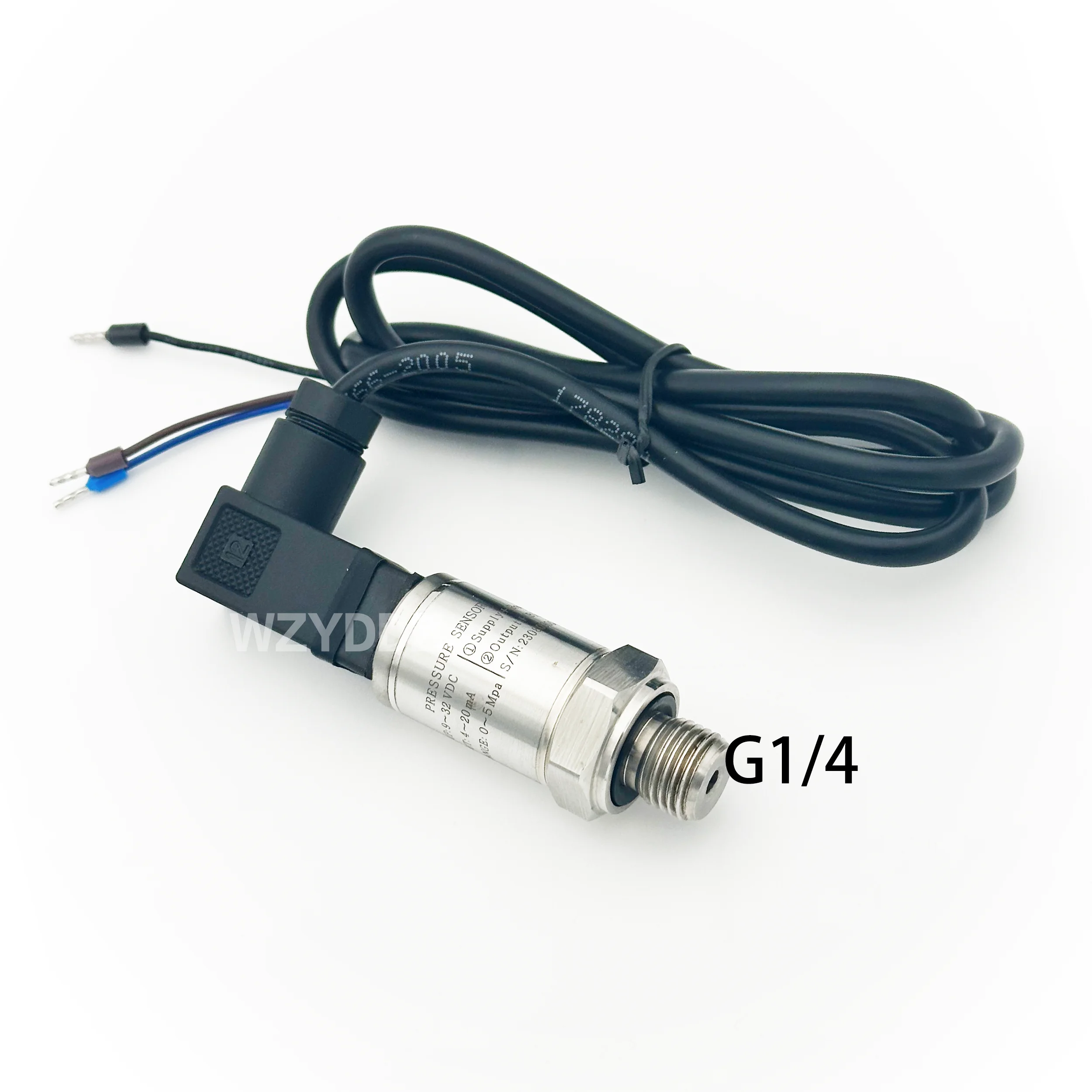 

water oil fuel gas air pressure transmitter G1/4 12-36V 4-20ma 0-600bar optional stainless steel pressure transducer sensor