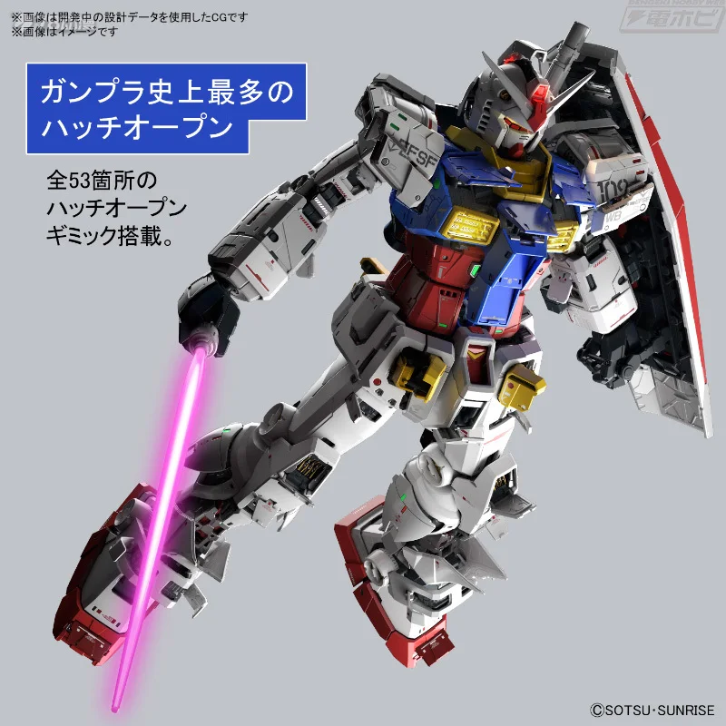 Bandai Perfekte Grade Unleashed PGU RX-78-2 Gundam 2,0 GUNPLA 40th 