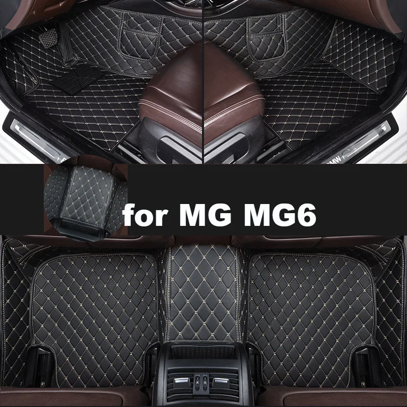

Autohome Car Floor Mats For MG MG6 2010-2019 Year Upgraded Version Foot Coche Accessories Carpetscustomized