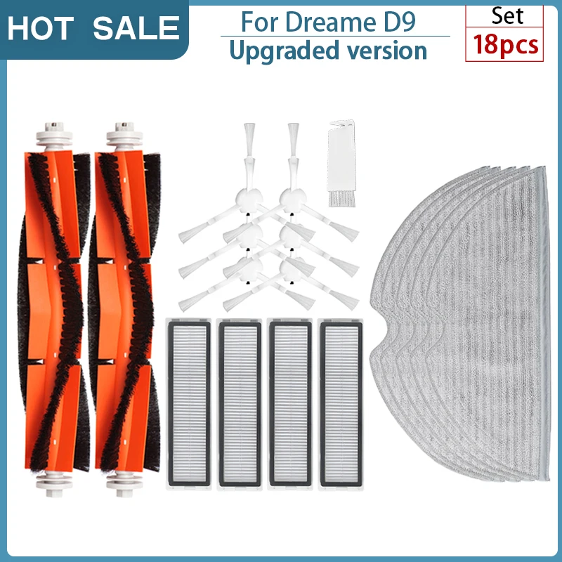 NUNCA UTILIZADO]filtros de repuesto para Xiaomi Dreame D9 / D9 Max / D9 Pro / L10 Pro / D10s Pro / F9 PRO, accesorios para aspiradora robot Mova L600