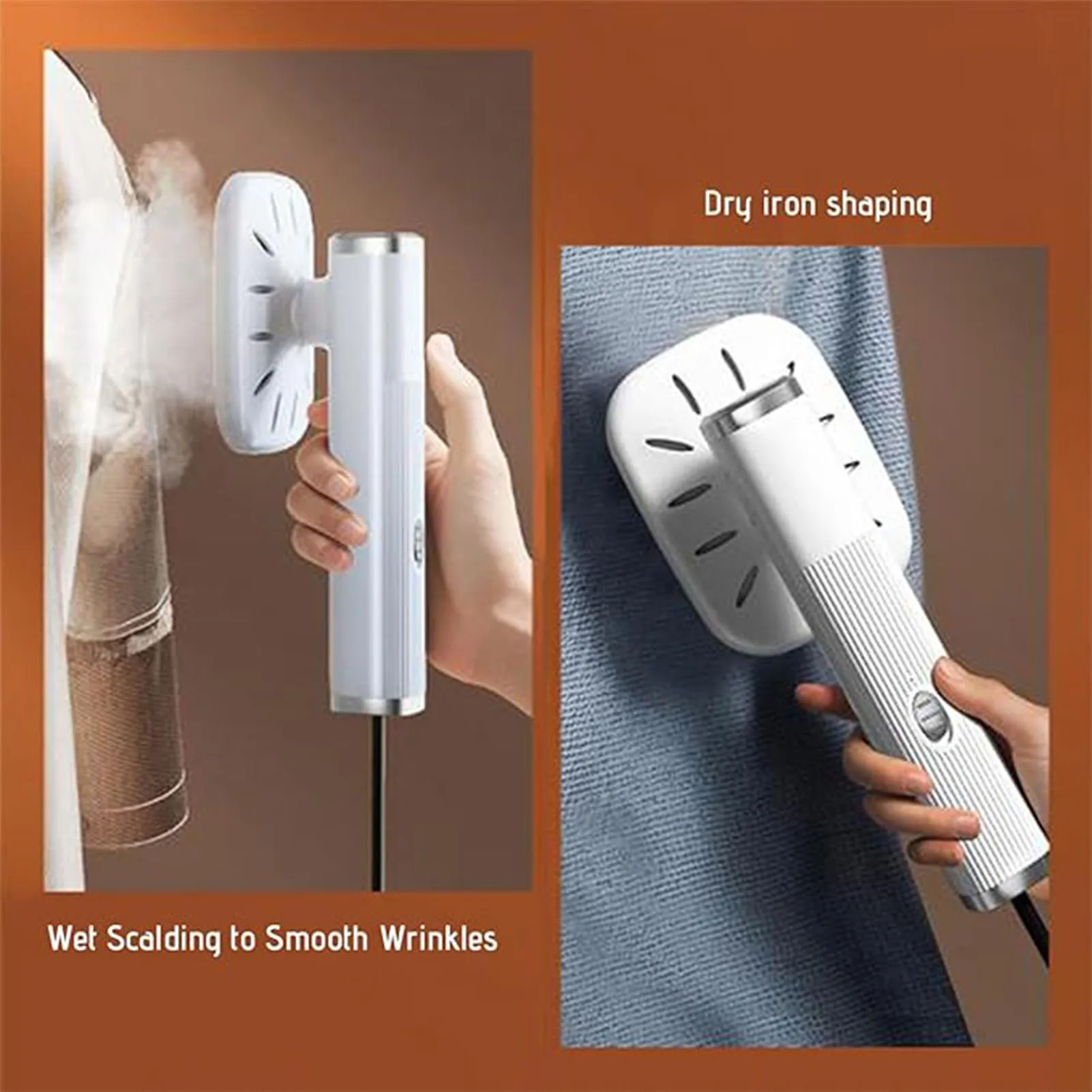 Electric steam ironing machine, handheld steam iron, ° rotatable, gift for a friend and family neighbor.