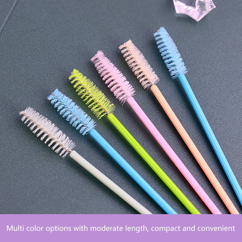 Eyelash Brushes Makeup Brushes Disposable Mascara Wands Applicator Spoolers Eye Lashes Cosmetic Brush Lash Extension Tool makeup brush eyelashes brush eyelash brush makeup tool 50Pcs