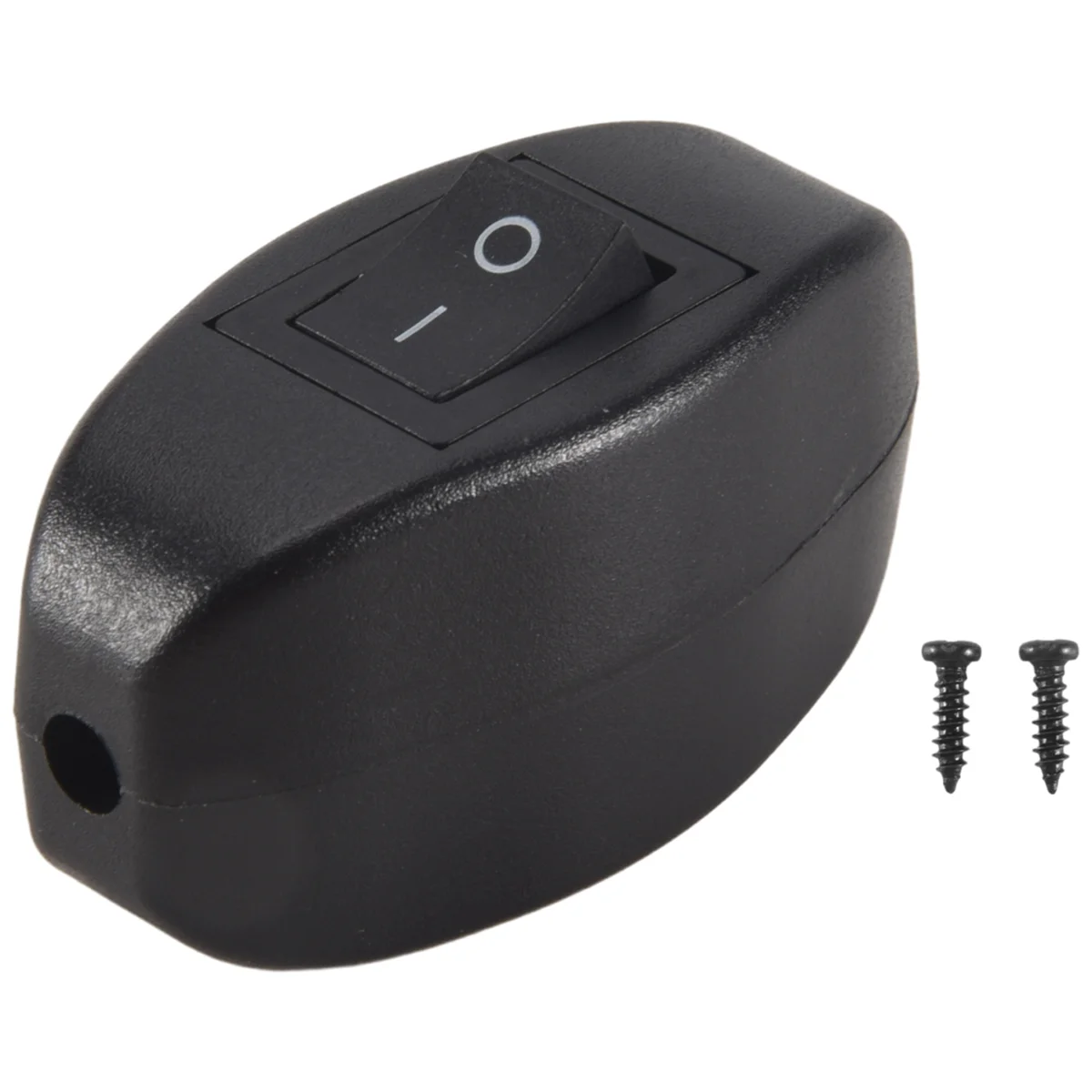 검정색 인라인 켜기/끄기 스위치 6A/250VAC 10A/125VAC