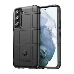 Rugged Shield Solid Tactical Armor Phone Case - S20 Ultra (Black)