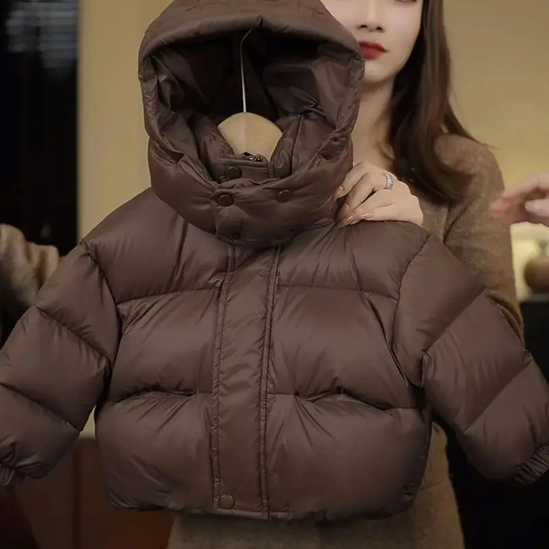 1 2 3 4 5 6 Years Girls Jacket Winter New Solid Color Thick Keep Warm Hooded Zipper Parka For Boys Cotton Down Outerwear