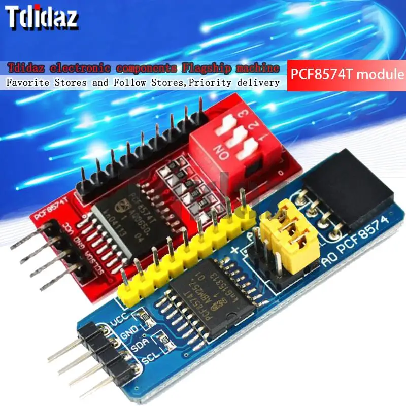 Pcf8574 Pcf8574t I/o For I2c Iic Port Interface Support Cascading ...