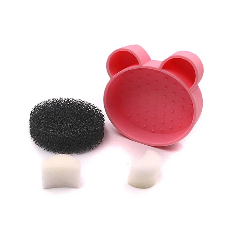 1/3pc Make Up Brush Cleaner Pad Washing Brush Pad Cleaning Mat Cosmetic Brush Cleaner Universal Make Up Tools Scrubber Board Pad