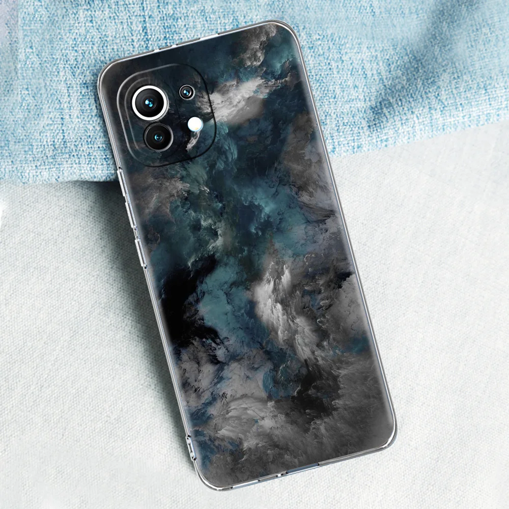 Ink Wash Starry Sky Galaxy Phone Case Cover