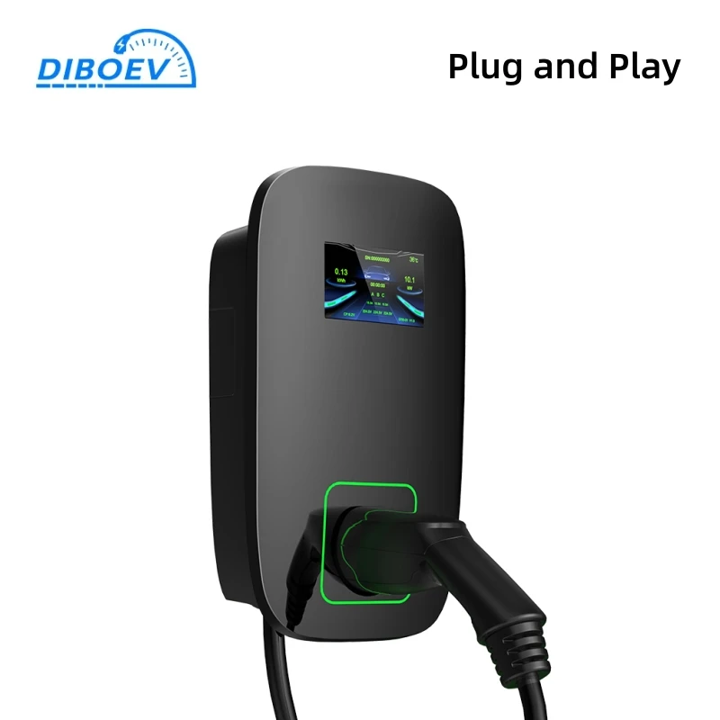 EV 충전기 타입 2 타입 1 7KW 전기 자동차 충전기, EVSE 월박스 11KW 22KW, 3 상 IEC62196-2 SAE-J1772 소켓