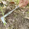 1Pc Garden Patio Brick Cracks Stone Cracks Corner Crevices Weed Whacker Gardening Lawn Mower Cleanup Weed Puller Scythe 6
