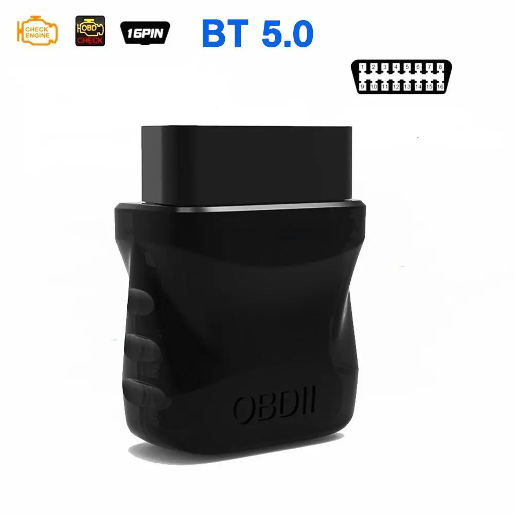 

Car Engine Fault Code Reader OBD2 Scanner Multifunctional Bluetooth 5.0 Car Dignostic Scanner Fault Code Reader For IOS/Android