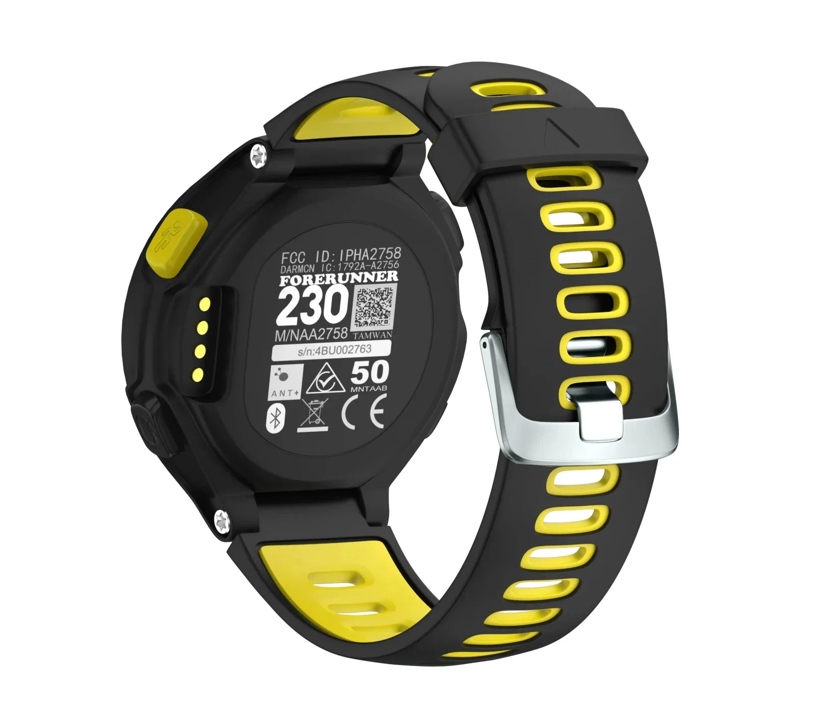 Dual-Color Silicone Watch Straps for Garmin Forerunner Series