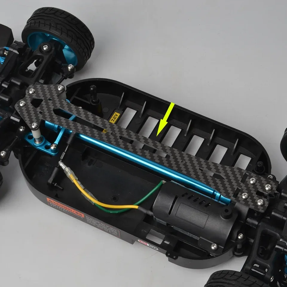 ラジコンカー用カーボンデッキ,タミヤTT-01タイプ-e 51319 1/10オン