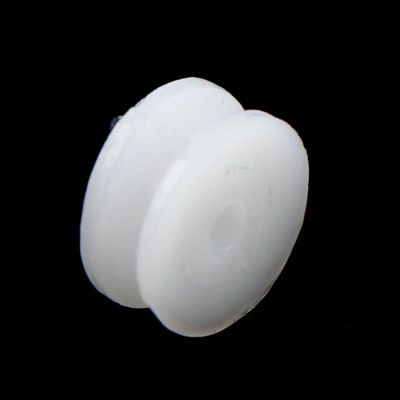 10PCS 2*9.3mm White Plastic Pulley Wheel Micro Mini Gear Motor Wheels for 2mm Shaft DIY Model Toy Outer Dia.9.3mm Inner Dia.2mm fixed pulley