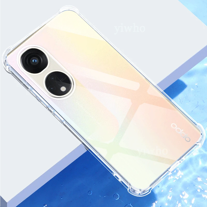Enhanced Soft Silicon Clear Shockproof Phone Case - Protective Bumper Coque