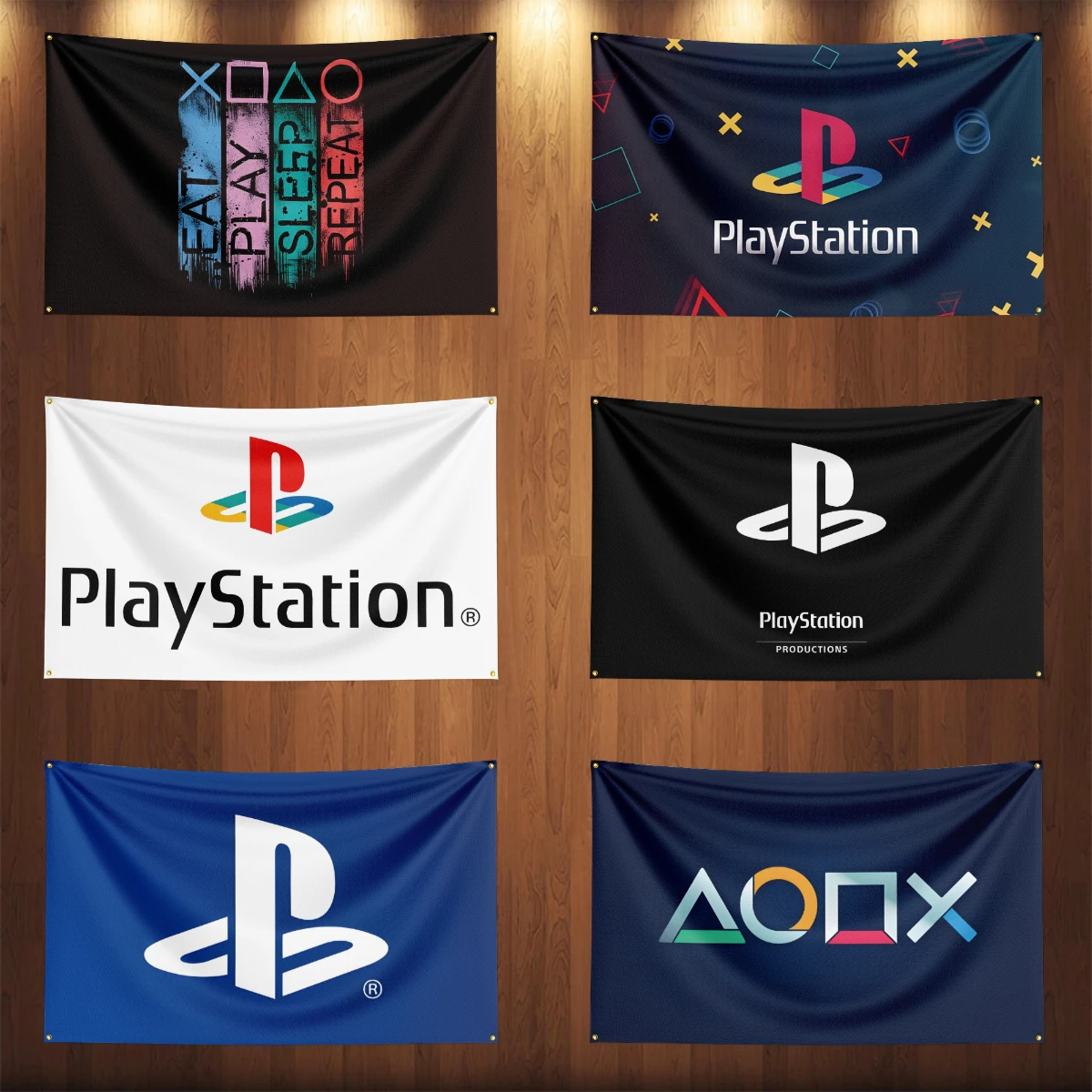 90X150CM PlayStations game Flag Polyester Digital Printed Game Tapestry Curtain For Decor