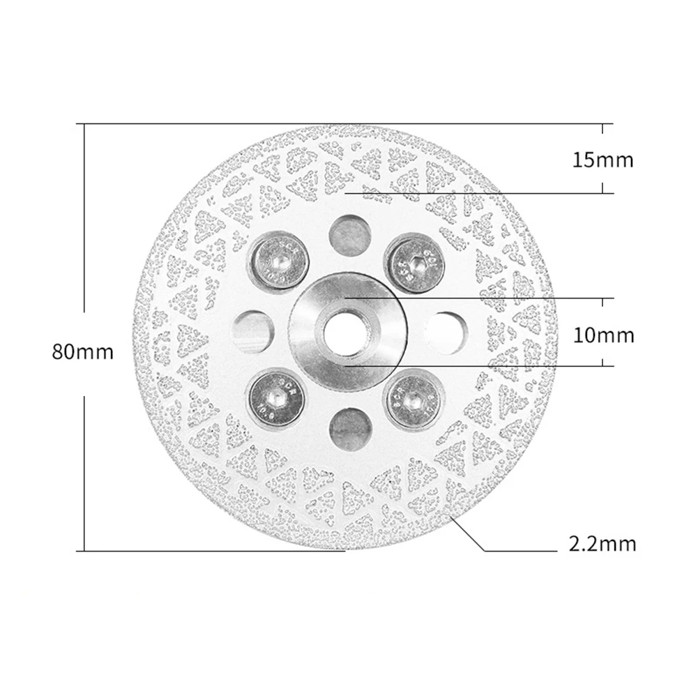 

1PC 80-125mm M10 M14 Diamond Cutting Wheel Disc Set For Dremel Rotary Tool Accessories Circular Saw Blades Grinding Wheels