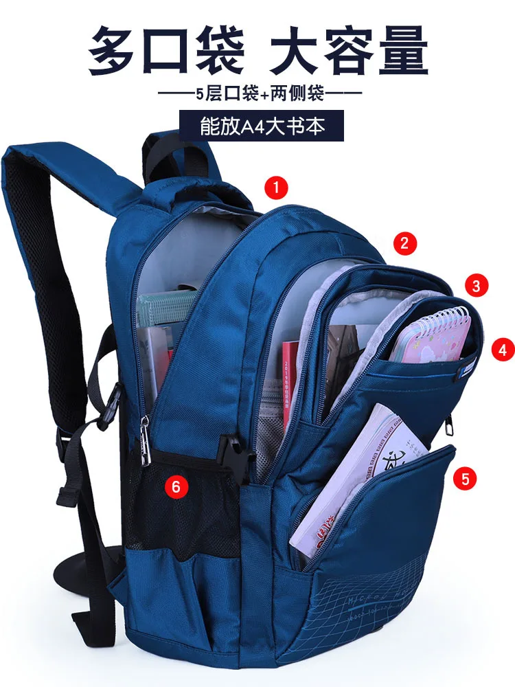 Disney Mickey Minnie School Bags For Boys Girls Primary Middle Student Shoulder Orthopedic Backpack Large Capacity Mochilas