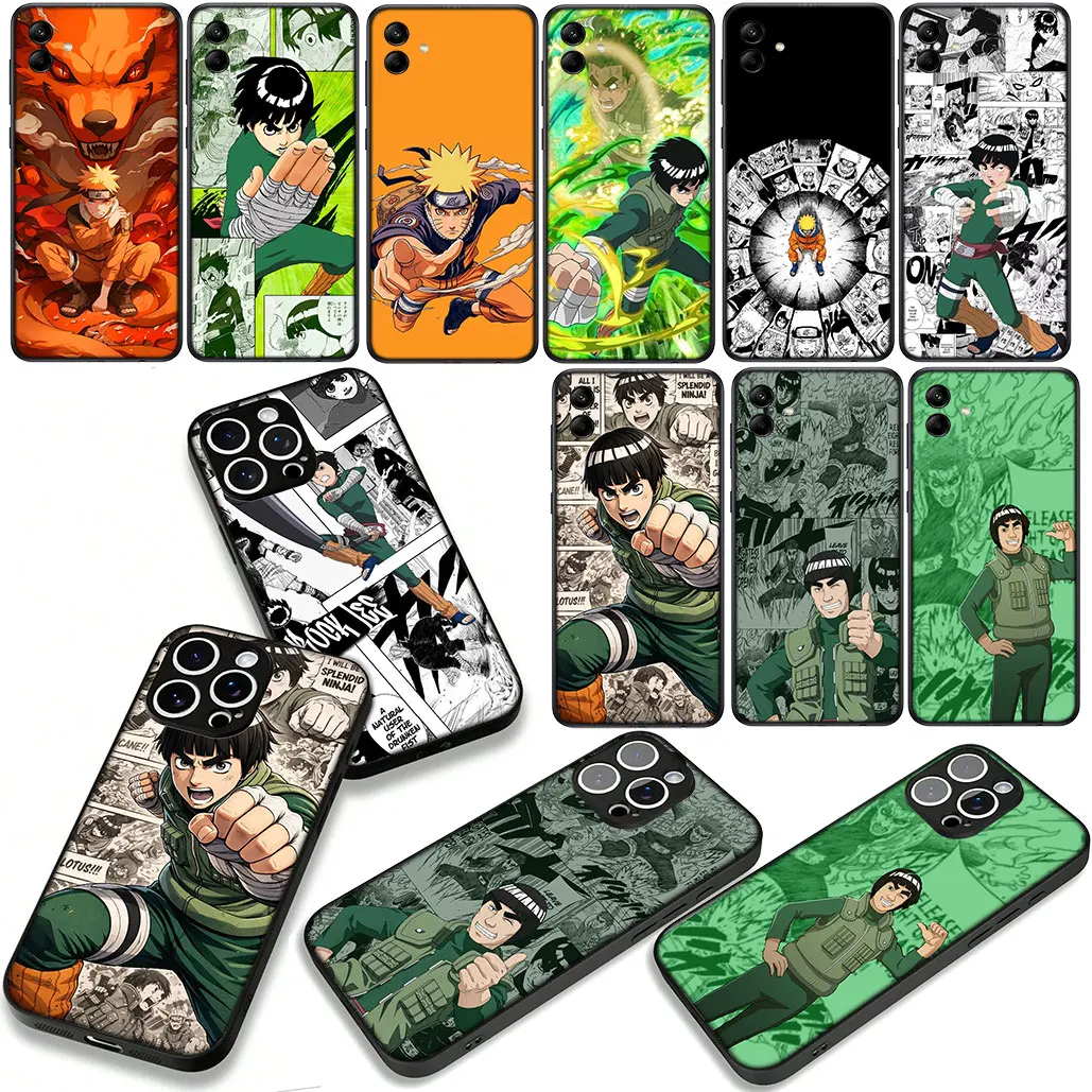 Rock Lee Naruto Anime Phone Cover Case