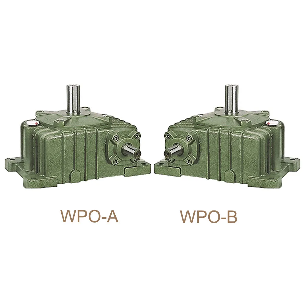 Worm Gear Reducer Gearbox 90 Degree Right Angle 2v24v 250-350w Worm Small Gear Reducer WP Motor worm geared motor