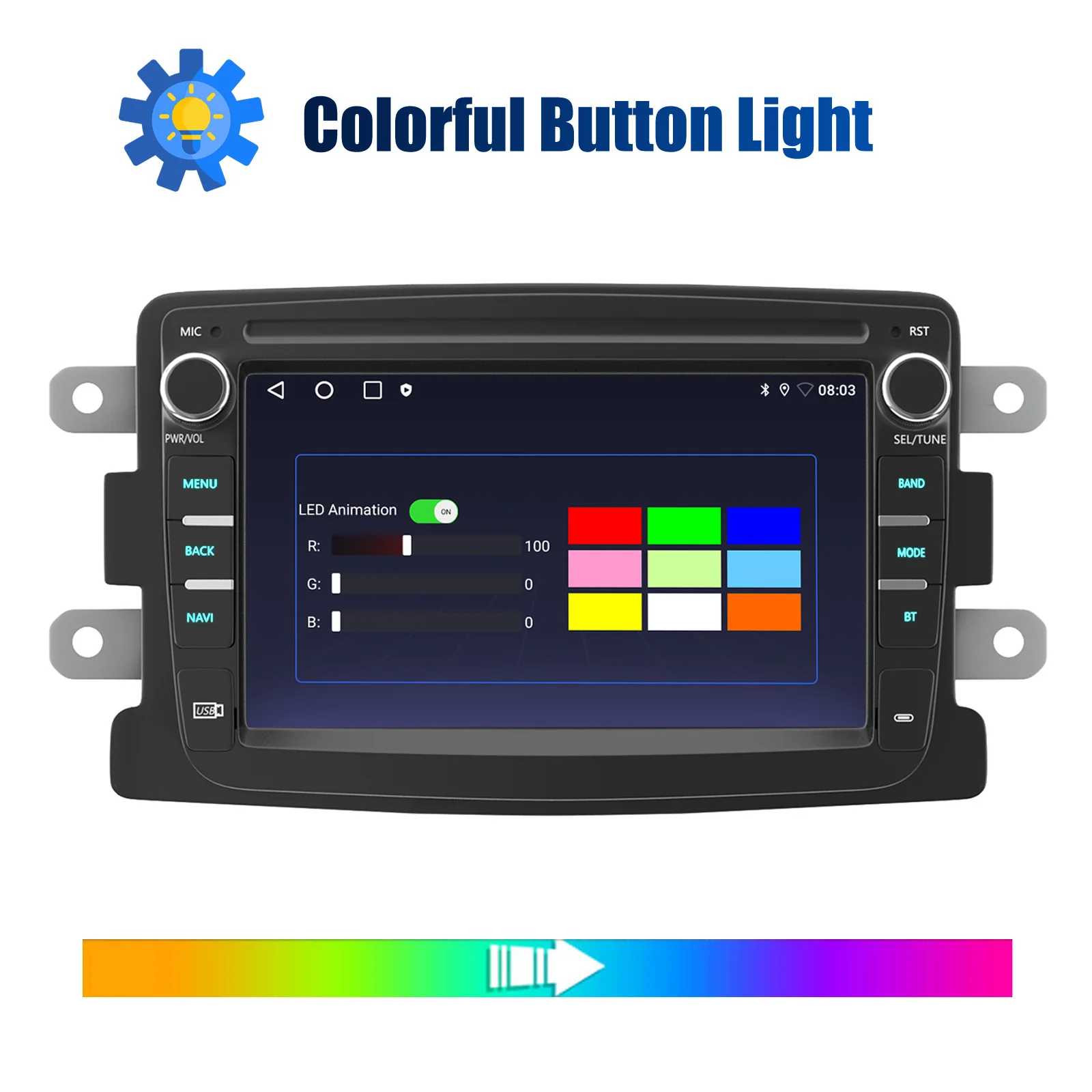 ESSGOO Android 14 Carplay Car Stereo Radio For Renault Dacia Duster Sandero Dokker Logan Lodgy Captur GPS SAT NAVI WIFI RDS BT