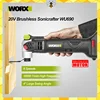 Worx WU690 20v Brushless Motor Sonicrafter Oscillating Multi-Tool SDS Chuck 6 Speeds Large Swing Angle Power Tool 1