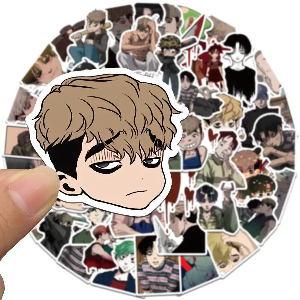 Killing Stalking 3 Inches Card Bookmark Oh Sangwoo Yoon Bum Book Clip  Pagination Mark Sangwoo X Bum BL Manwha Cards Collection - AliExpress