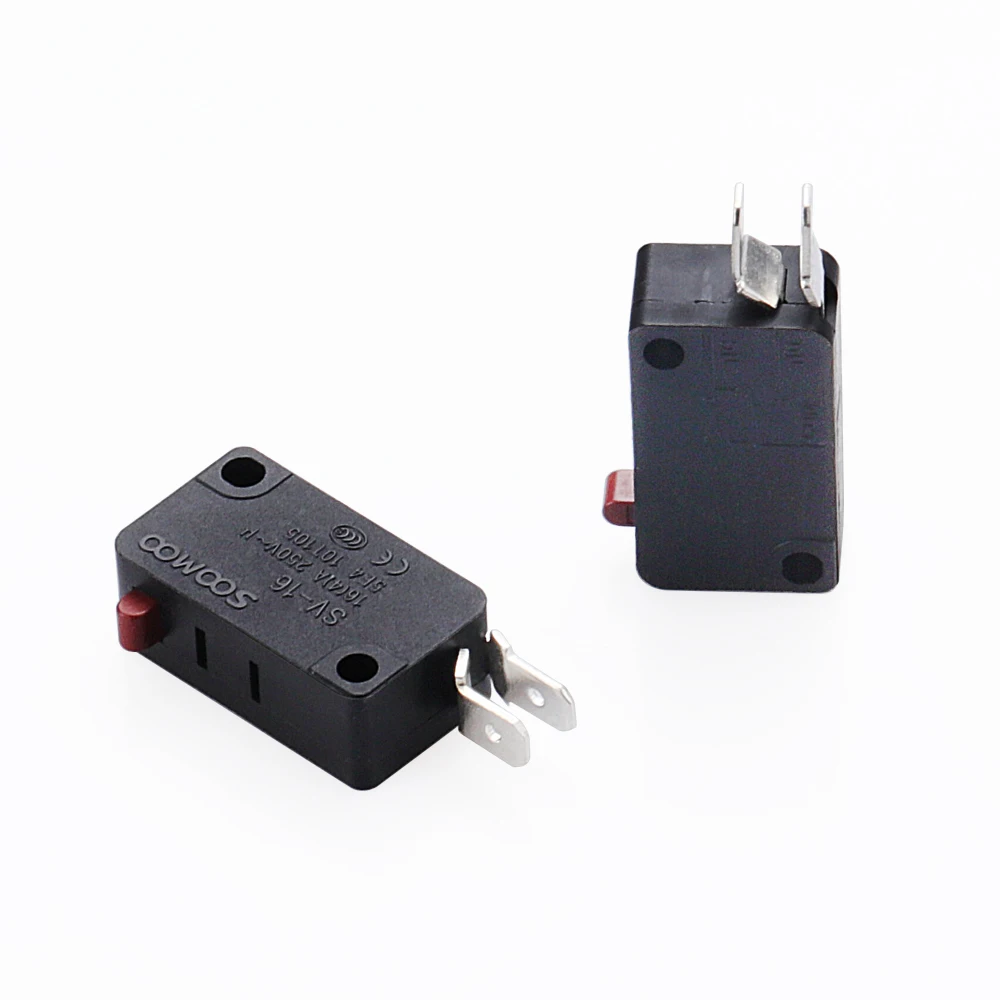 

4pcs sv-16 16a 250v5E4 10t105 Push Button Actuator Micro Limit Switch Welding fitting switch
