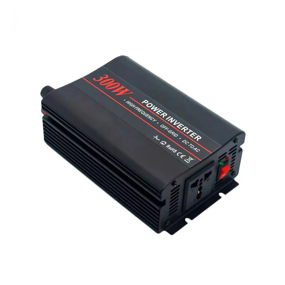 Power Inverter 300W DC12V/24V/48V Pure Sine Wave Inverter AC100-120V AC220-240V