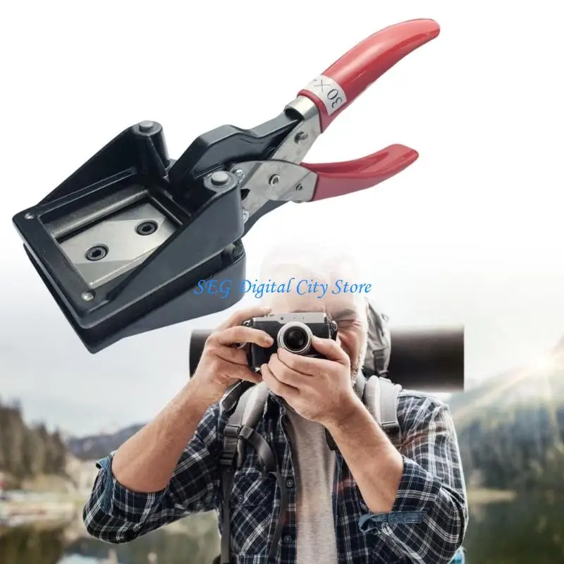 U75B 전문 수동 포토 카드 커터 금속 손잡이 유형 수동 포토 커터 실외용 라이센스 포토 커터