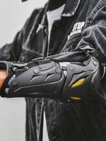 SULAITE 1/2pair Knee Elbow Combo Motorcycle Thicken Knee Pads Protective Gear Equipment Motocross Motorbike Riding Elbow Guard 1