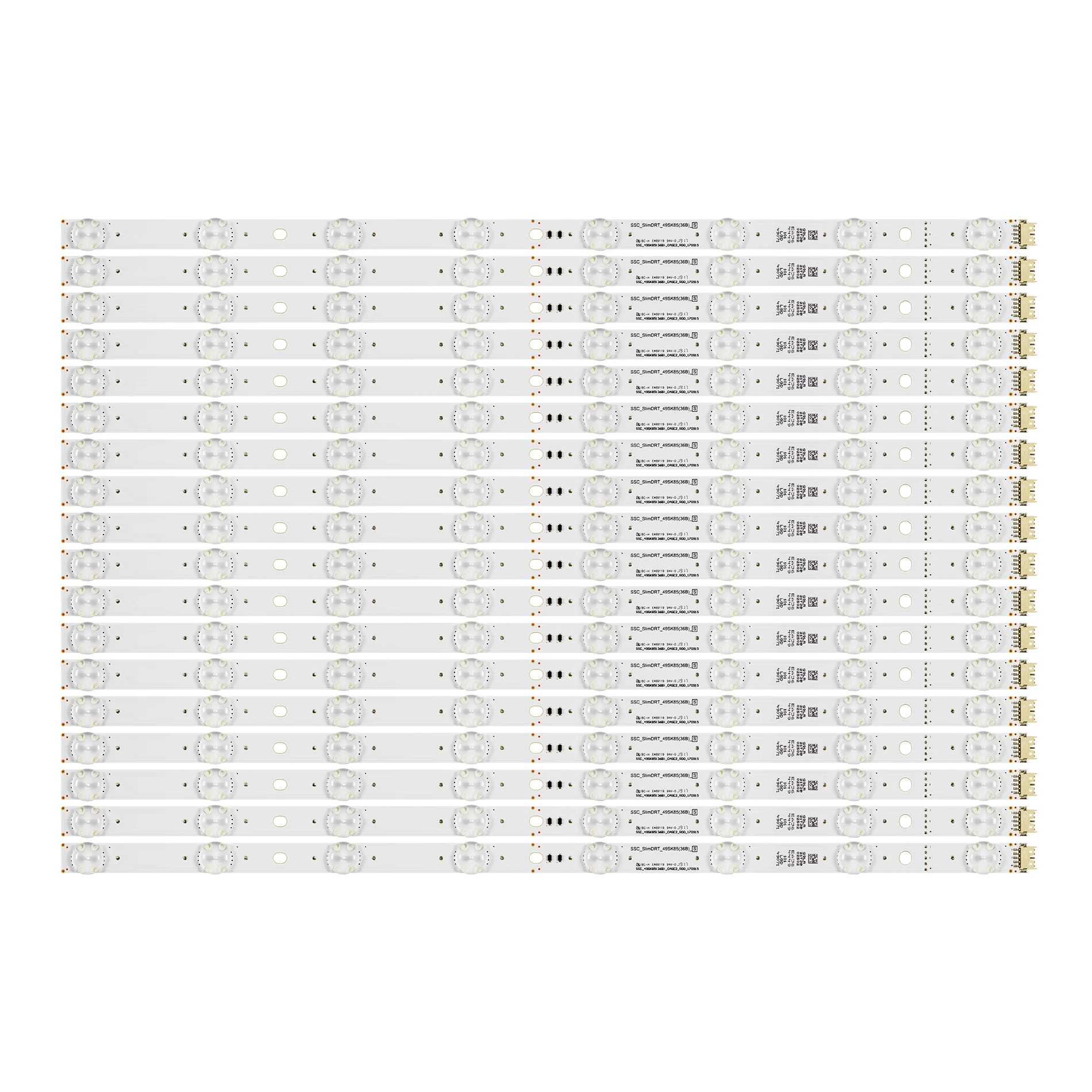 

18 шт./комплект, Светодиодная лента для подсветки LG 49SM9000 49SM9000PLA O LED 55B9PLA 49SK8500PLA 49SK8500 49SK85-8 светодиодный SSC_SlimDRT_49SK85(36B)