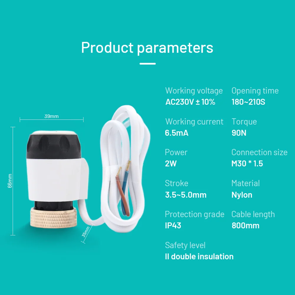 Рисунок 6 - электрический нагревательный клапан для пола