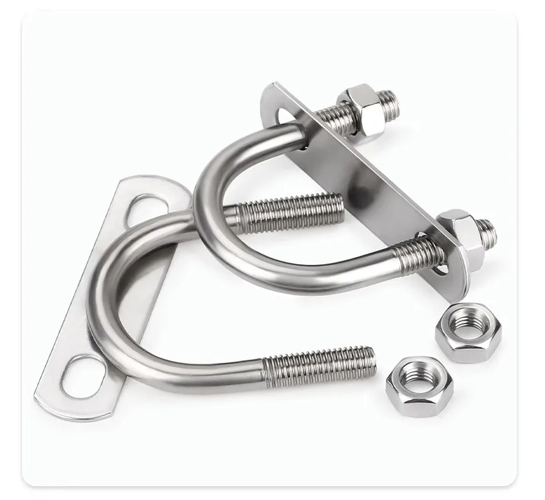 Clip com placa de 3mm Porcas Tipo