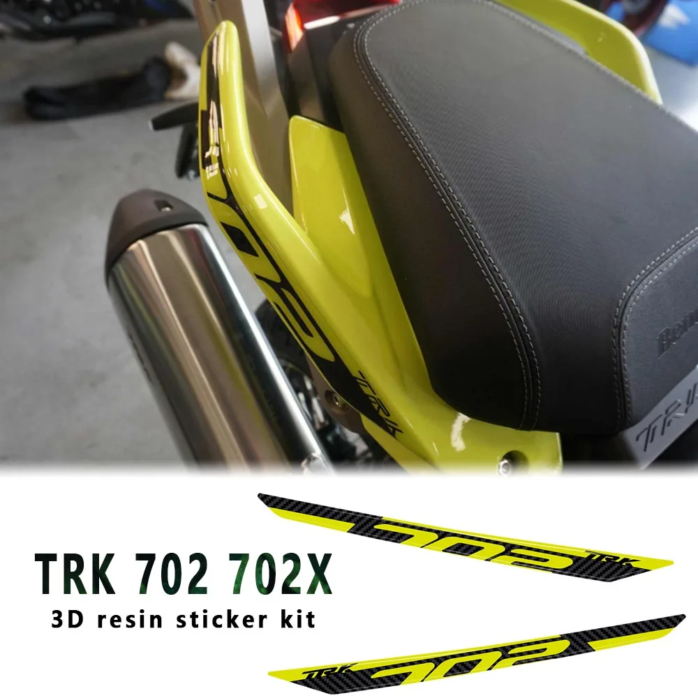 

2023 TRK 702 аксессуары 3D гелевая эпоксидная наклейка комплект защитных 3D наклеек на руль мотоцикла для Benelli TRK 702 TRK 702X 2023-