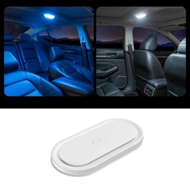 Luz táctil magnética de mano para techo de coche, lámpara de techo,  iluminación Interior de coche, luz de lectura nocturna, lámpara de lectura,  luces interiores de coche - AliExpress