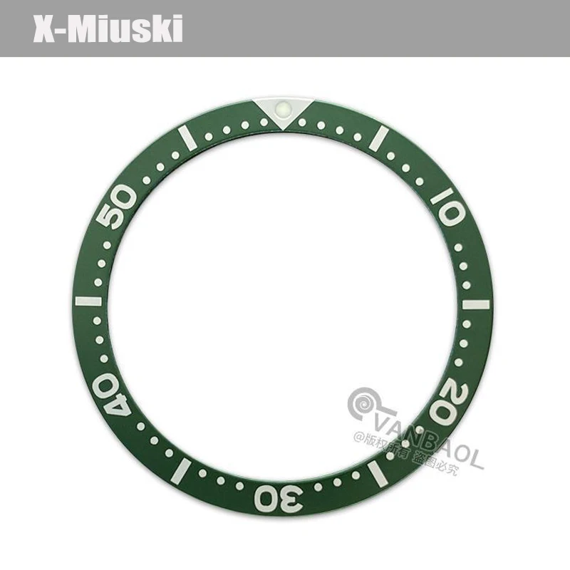 Premium 38mmx31.5mm Diving Watch Bezel Insert